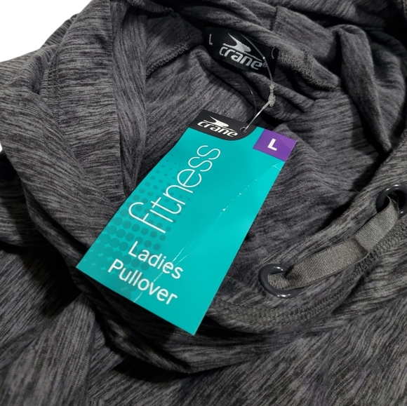 Fittnes ladies pullover hoodie workout jacket. - Picture 6 of 8